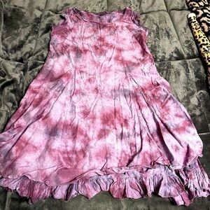 Apu tye dye summer dress Size Large